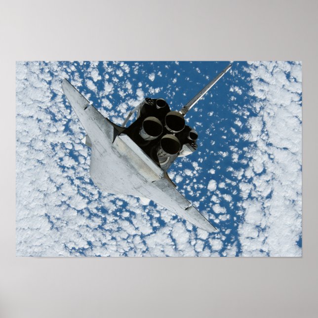 Póster Descubrimiento del lanzador espacial 4 (Frente)