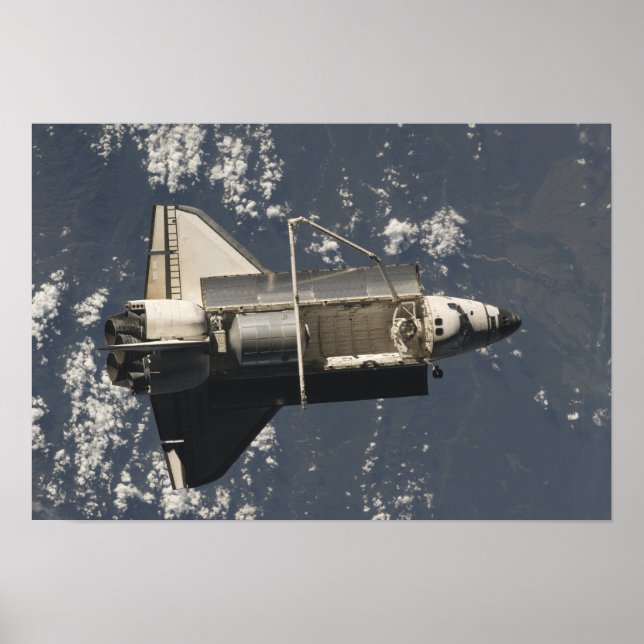Póster Descubrimiento del transbordador espacial 14 (Frente)