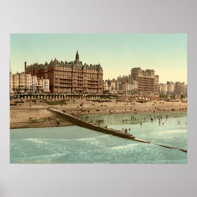 Póster Desde el muelle II, Brighton, Inglaterra (Frente)