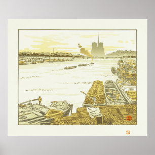 Póster Desde el Pont d'Austerlitz