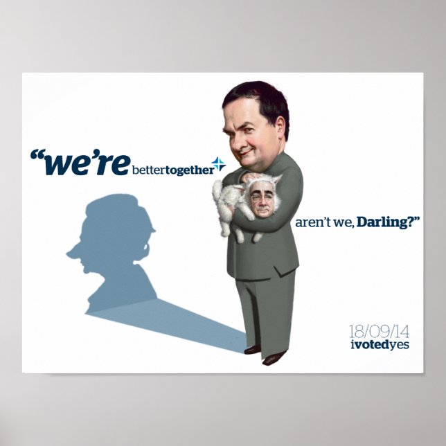 Póster Desde Londres con bombas de amor (Frente)