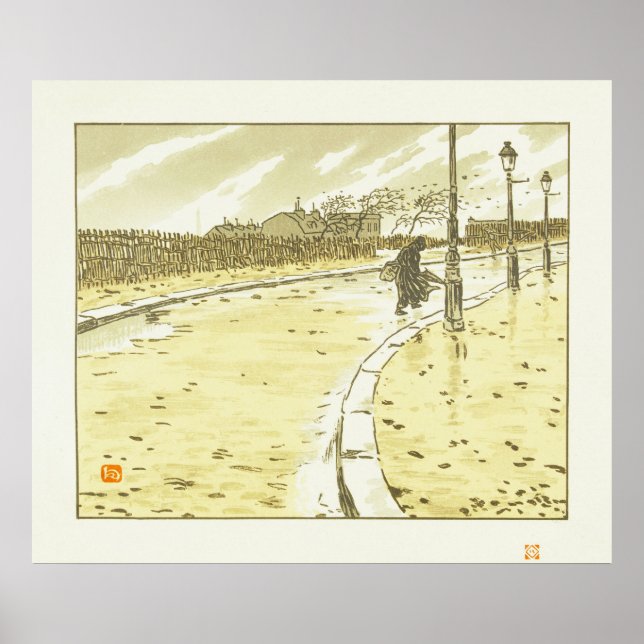 Póster Desde Rue Lamarck (Frente)