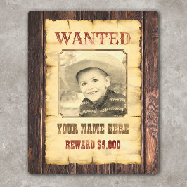 Poster deseado | Plantilla de fotografía virgen si