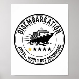 Póster Desembarco - Terrible No Recomiendo 3