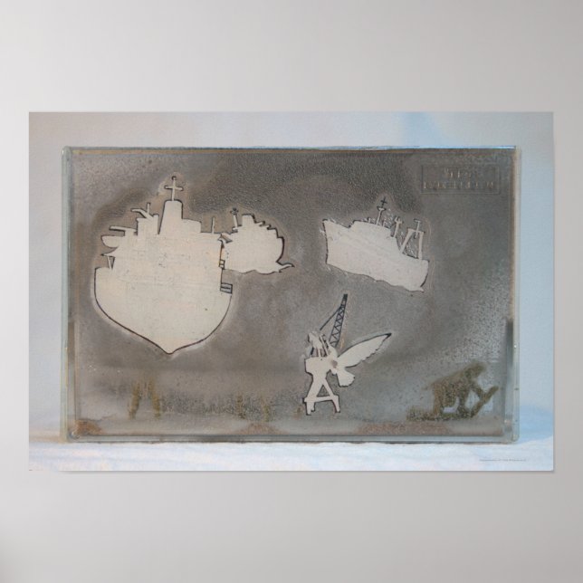 Póster Desembarque K7 1986 Poster de medios mixtos (Frente)