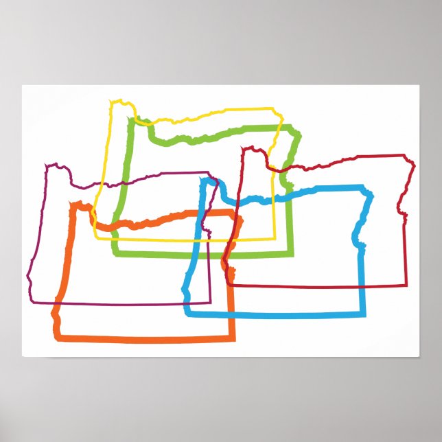 Póster desenfoque del orgullo orginal (Frente)