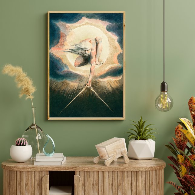 Póster Desenredando el genio: la historia de William Blak (Trace the ripple effect of the European artistic movement and its contributions to the creation )