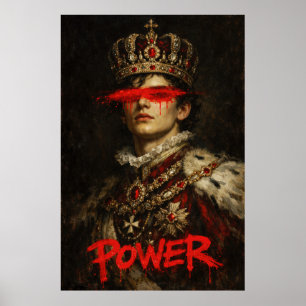 Póster DESEO — Retrato Neo-Barroco de un Rey