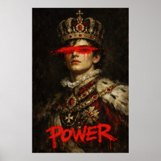 Póster DESEO — Retrato Neo-Barroco de un Rey
