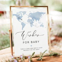 Deseos de CARMEN Mapa Azul Aventura Para Bebé 