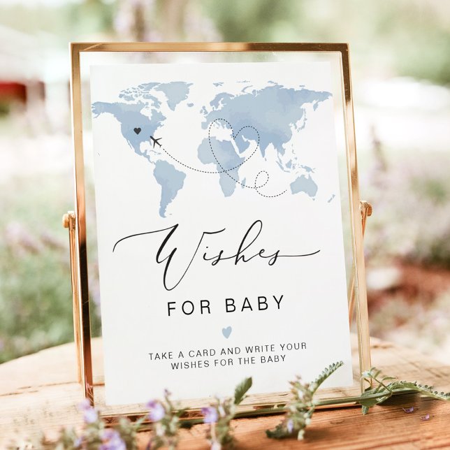 Póster Deseos de CARMEN Mapa Azul Aventura Para Bebé  (Subido por el creador)