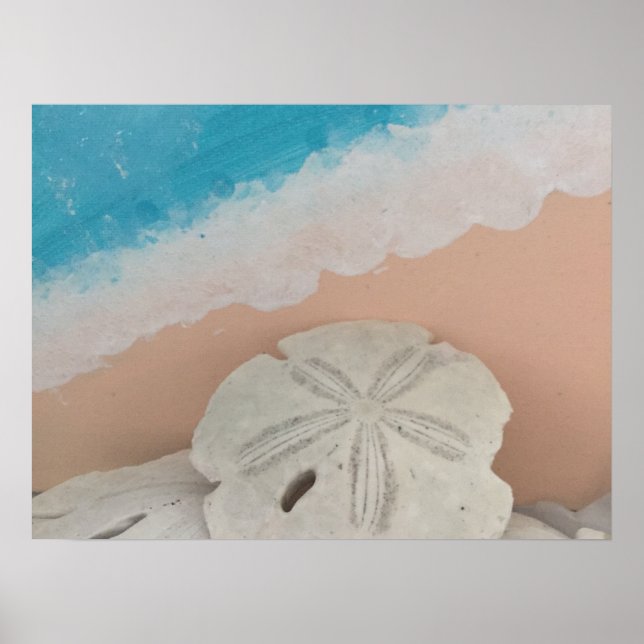 Póster Deseos de playa (Frente)