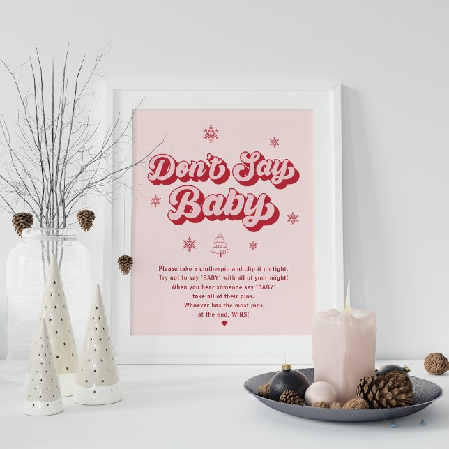 Póster Deseos modernos para Navidades bebés Juego de Baby (Subido por el creador)