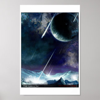 Póster Deseos Sobre Una Estrella