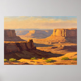 Póster Desert Canyons