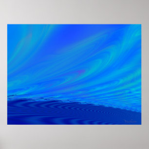 Póster Desertscape Debajo De La Luna