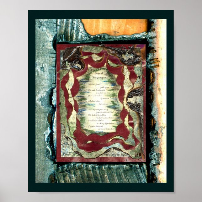 Póster Desesperación eterna (Frente)