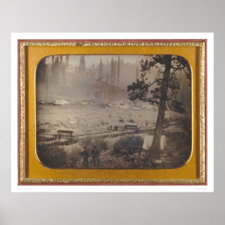 Póster Desfiladeros en la Llanura Grizzly, El Dorado Co. 