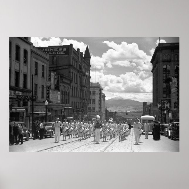 Póster Desfile Butte, 1939 (Frente)