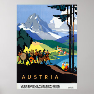 Póster Desfile de Austria - Austria