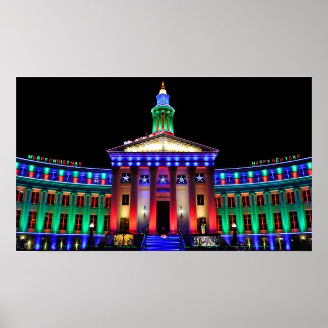 Póster Desfile de origen de las luces (Frente)