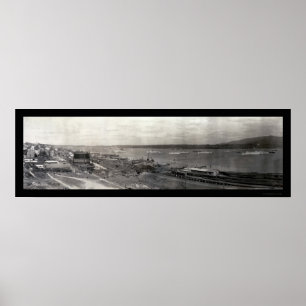 Póster Desfile del río Hudson Foto 1909