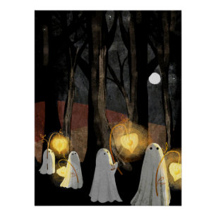 Póster Desfile fantasma
