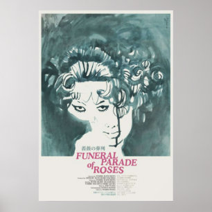 Póster Desfile funerario de Rosas