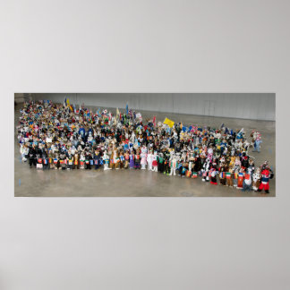 Póster Desfile Gigante de Fursuit