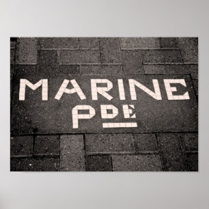 Póster Desfile marino, Napier, Nueva Zelanda