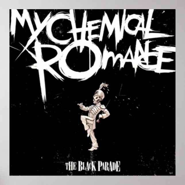 Póster Desfile negro (Frente)