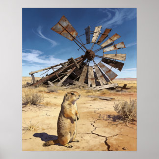 Póster Desgastado
