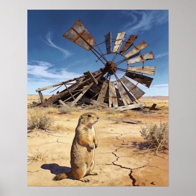Póster Desgastado (Frente)