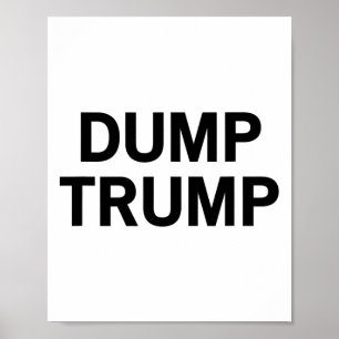 Póster Deshacerse de Trump _2