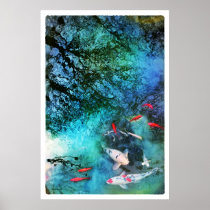 Póster Deshielo de la primavera, poster