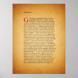Póster Desiderata