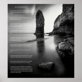 Póster DESIDERATA Costa de Inglaterra