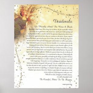 Póster DESIDERATA Guardian Angel