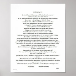 PÓSTER DESIDERATA MAX EHRMANN POSTER