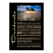 Desiderata Poema Pequeña Isla Solitaria