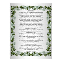 Desiderata prosa "cosas deseadas" fondo irlandés