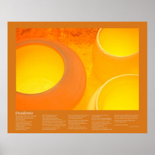 Póster Desiderata - Refrigeración por cacerolas de arcill
