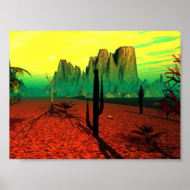 Póster Desierto (Frente)