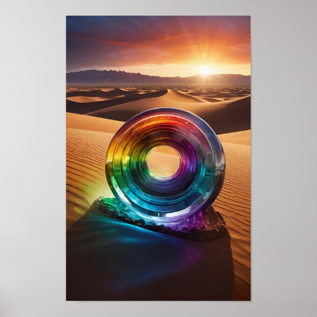 Póster Desierto (Frente)