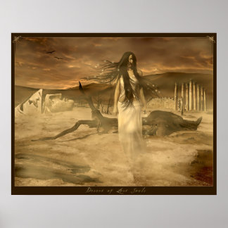 Póster Desierto de almas perdidas