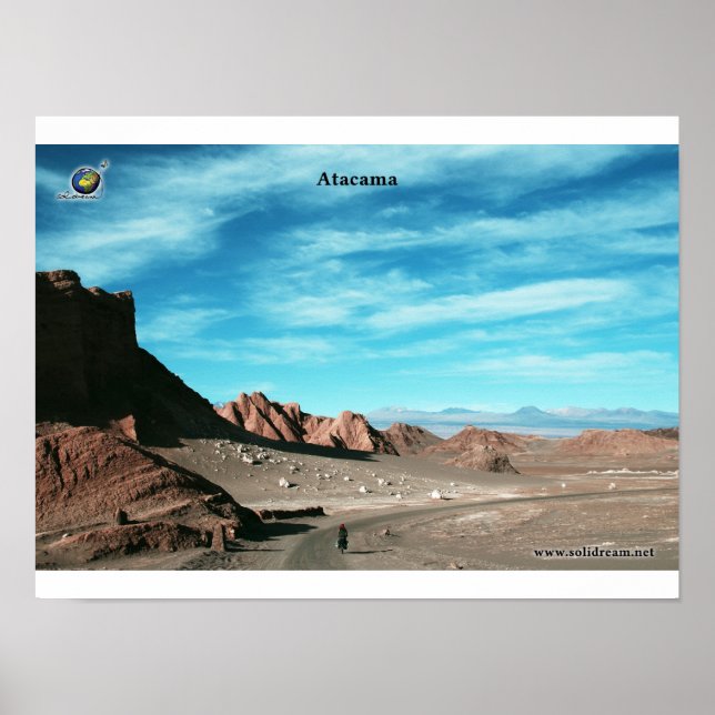 Póster Desierto de Atacama (Frente)