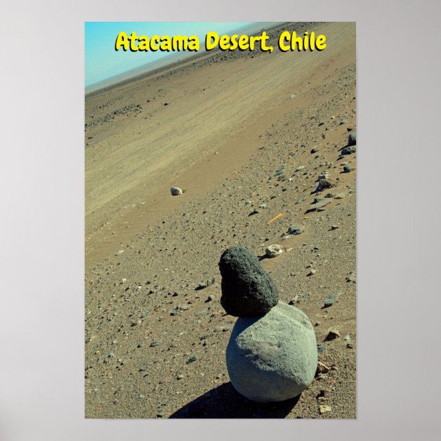 Póster Desierto de Atacama, Chile (Frente)