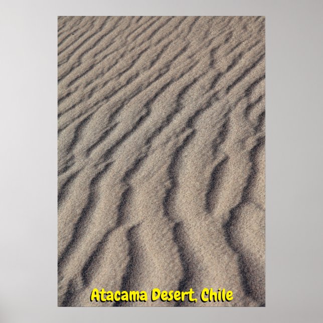 Póster Desierto de Atacama, Chile (Frente)