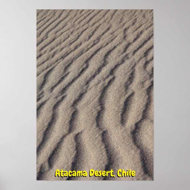 Póster Desierto de Atacama, Chile (Frente)