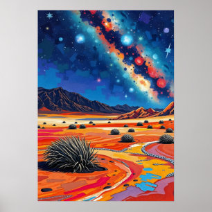 Póster Desierto de Atacama, Chile - Maravilla de la Vía L